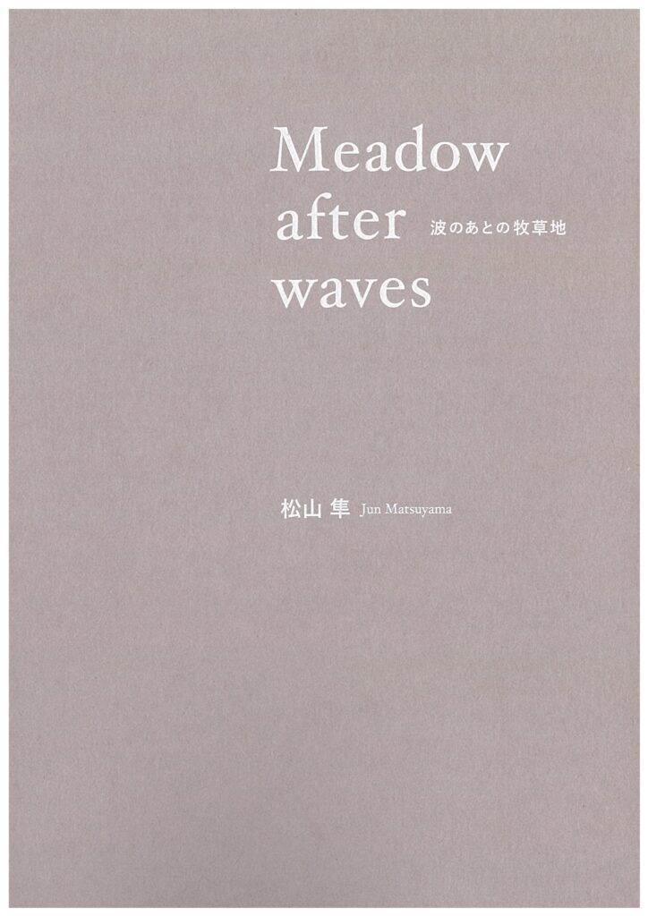 Meadow after waves 波のあとの牧草地