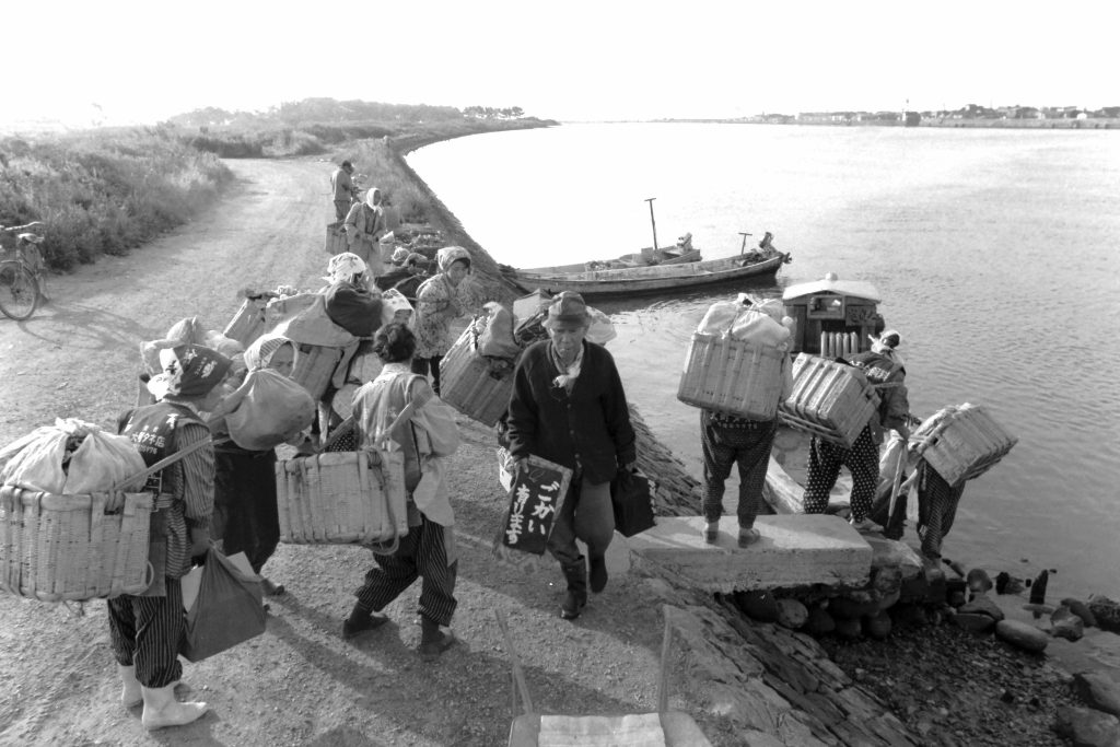 [写真展] 渡し舟を待つ―昭和45年、藤塚
